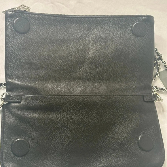 Zadig & Voltaire Rock Plumetis Noir Studded Bag - Picture 9 of 11